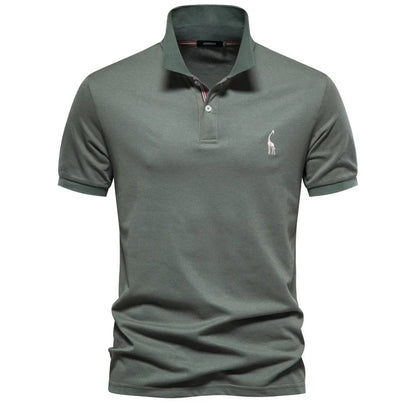 Jack Collection | Men's Polo Shirt with Classic Button Design | Comfortable Fit for Effortless Style