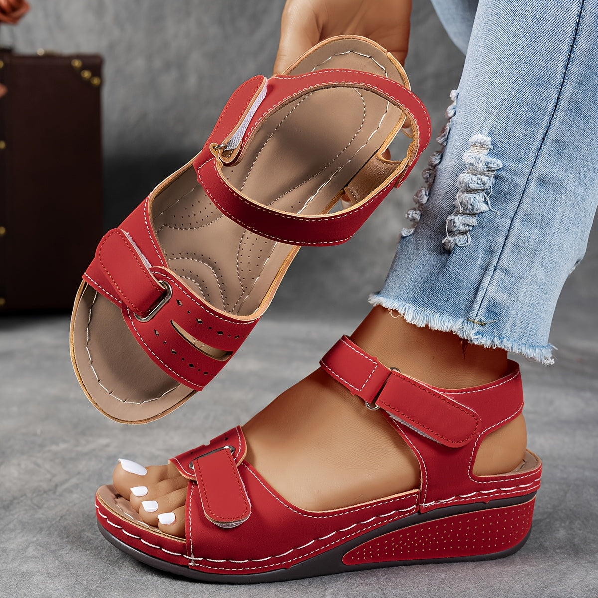 Jenna | Women's Sandals with Adjustable Straps | Lightweight Comfort for All-Day Wear