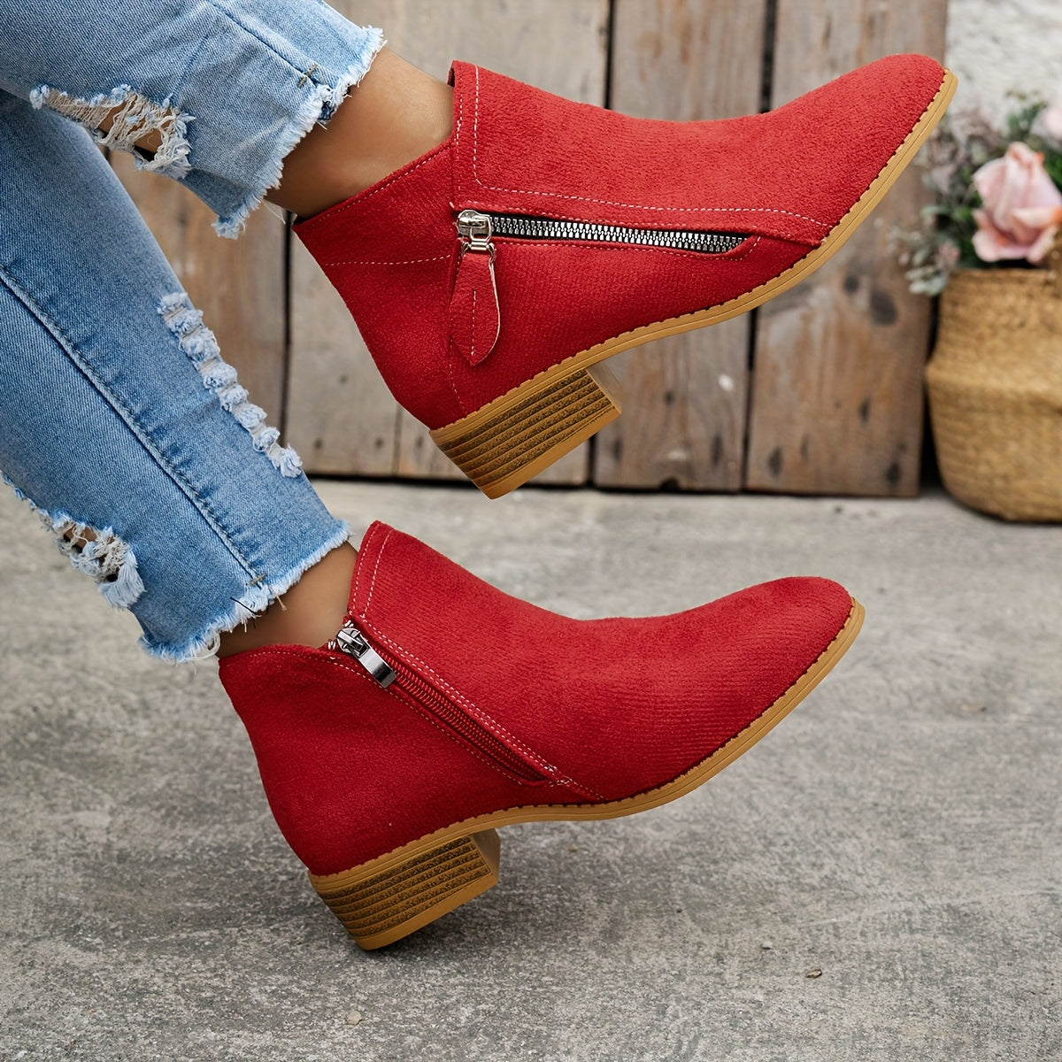 Joanna Collection | Women's Zipper Shoes with Orthopedic Support | Elegant Footwear for All-Day Comfort