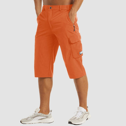Joseph Collection | Men's Cargo Shorts with Comfortable Fit | Versatile Knee Length Design for Summer Style