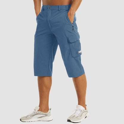 Joseph Collection | Men's Cargo Shorts with Comfortable Fit | Versatile Knee Length Design for Summer Style