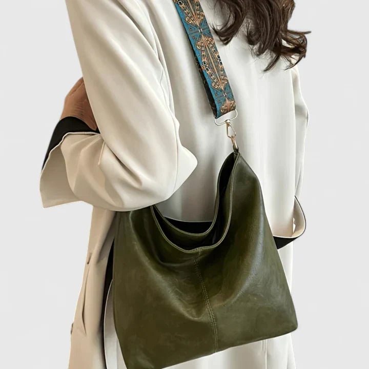 Kirsten | Women's Shoulder Bag with Decorative Strap Accents | Unique Style for Effortless Summer Outfits