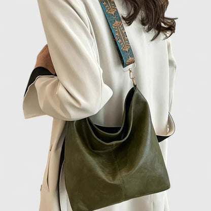 Kirsten | Women's Shoulder Bag with Decorative Strap Accents | Unique Style for Effortless Summer Outfits