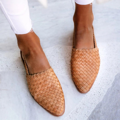 Lisa Collection | Women's Flats with Breathable Woven Upper | Elegant Comfort for Spring/Summer