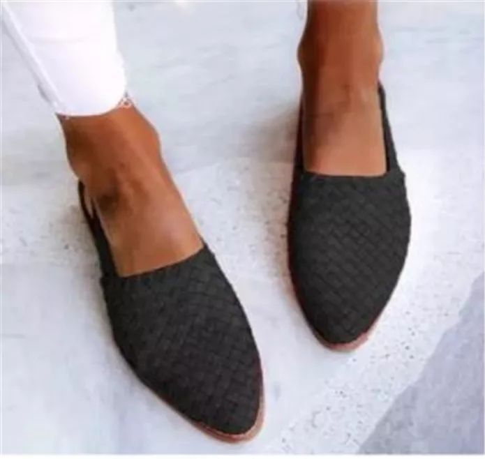 Lisa Collection | Women's Flats with Breathable Woven Upper | Elegant Comfort for Spring/Summer