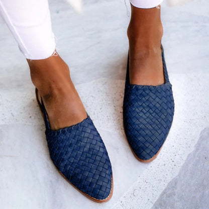 Lisa Collection | Women's Flats with Breathable Woven Upper | Elegant Comfort for Spring/Summer