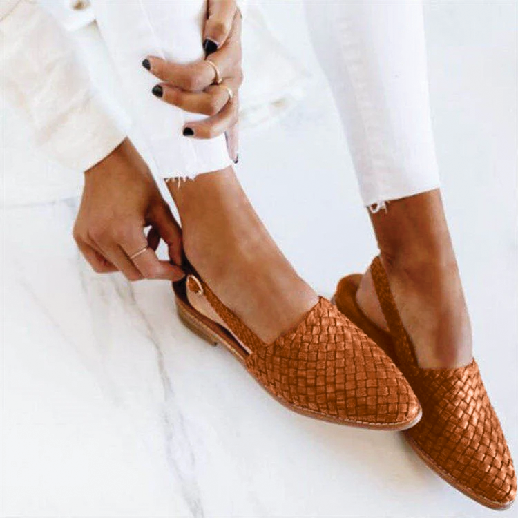 Lisa Collection | Women's Flats with Breathable Woven Upper | Elegant Comfort for Spring/Summer