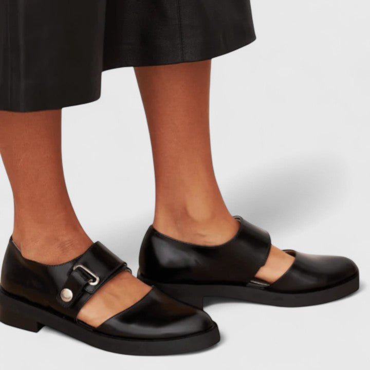 Lyssavelle | Women's Shoes with Cushioned Insole & Adjustable Strap | Elegant Comfort for All-Day Wear