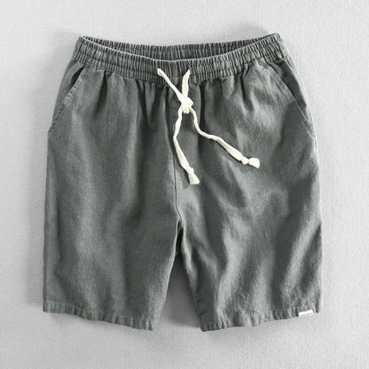 Madrid | Linen Shorts for Men with Adjustable Drawstring Waist | Breathable Comfort for Stylish Summer Days