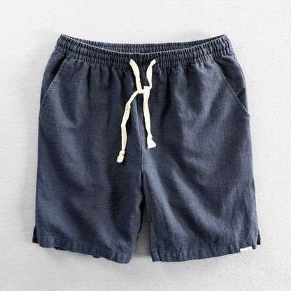 Madrid | Linen Shorts for Men with Adjustable Drawstring Waist | Breathable Comfort for Stylish Summer Days