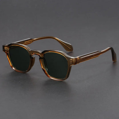 Maven Collection | Retro Square Sunglasses with UV Protection | Durable Frames for Timeless Style