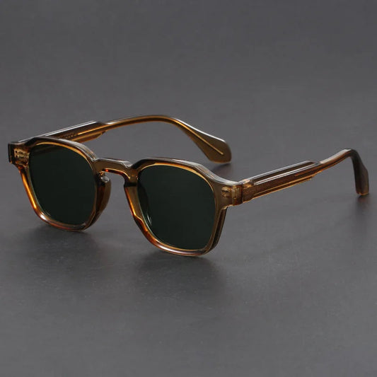 Maven Collection | Retro Square Sunglasses with UV Protection | Durable Frames for Timeless Style