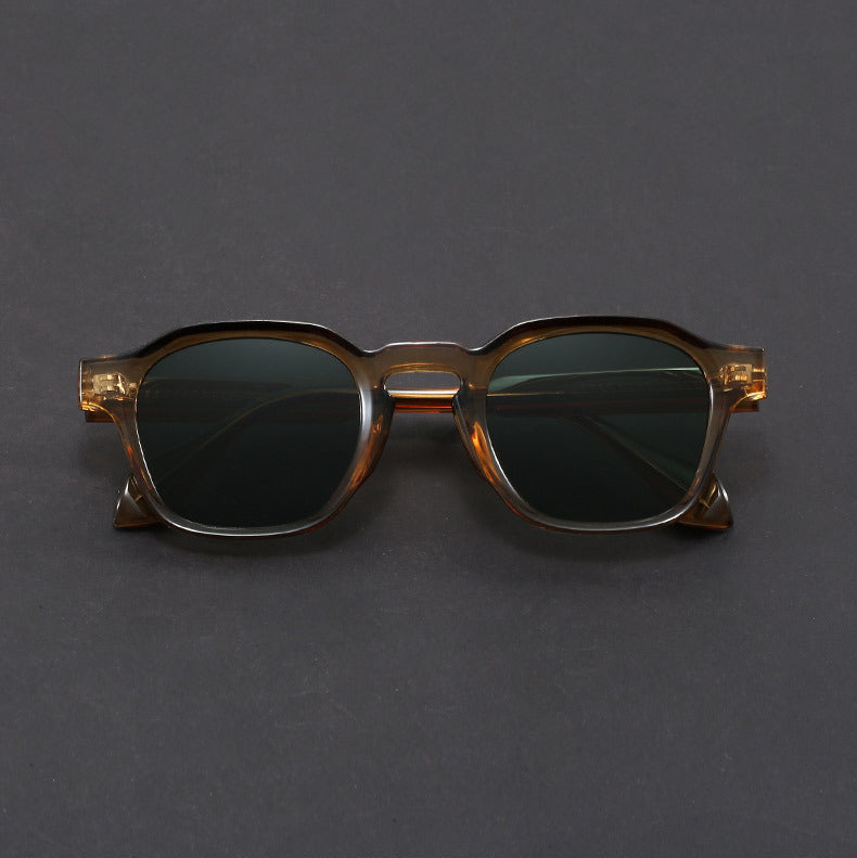 Maven Collection | Retro Square Sunglasses with UV Protection | Durable Frames for Timeless Style