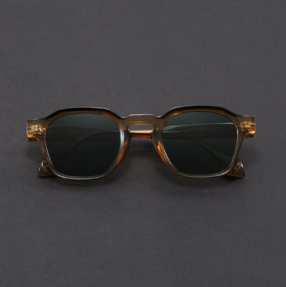 Maven Collection | Retro Square Sunglasses with UV Protection | Durable Frames for Timeless Style
