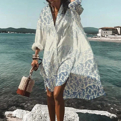 Maya Collection | Women's Summer Dress with Button Front Design | Effortless Style for Warm Days