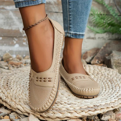 Megan Collection | Women's Orthopedic Slip-On Shoes with Supportive Sole | Comfortable Everyday Footwear