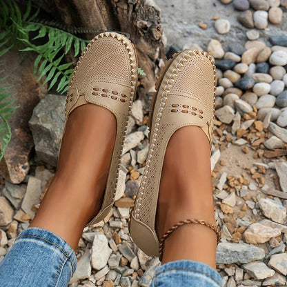 Megan Collection | Women's Orthopedic Slip-On Shoes with Supportive Sole | Comfortable Everyday Footwear