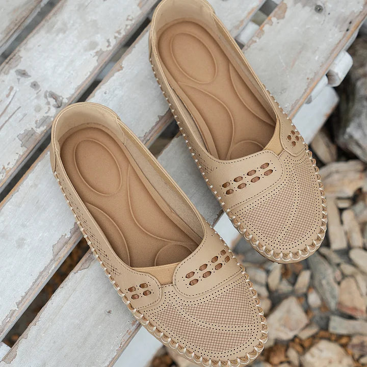 Megan Collection | Women's Orthopedic Slip-On Shoes with Supportive Sole | Comfortable Everyday Footwear