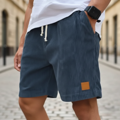 Men's Corduroy Shorts with Loose Fit | Comfortable Casual Style for Everyday Wear