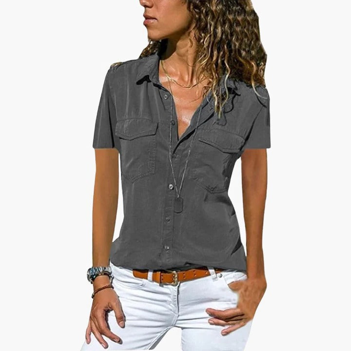 Morgan | Women's Shirt with Tailored Fit & Lightweight Fabric | Versatile Summer Style