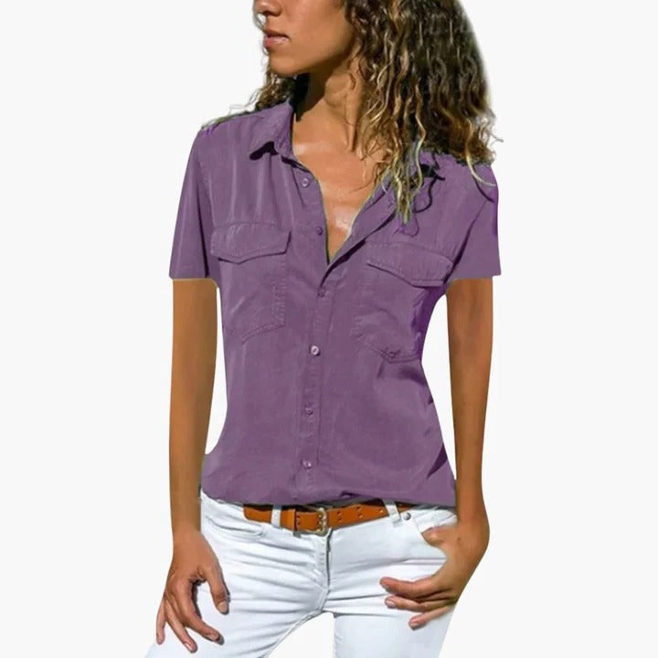 Morgan | Women's Shirt with Tailored Fit & Lightweight Fabric | Versatile Summer Style