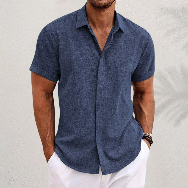 Moritz | Men's Linen Shirt with Breathable Fabric | Casual Summer Essential
