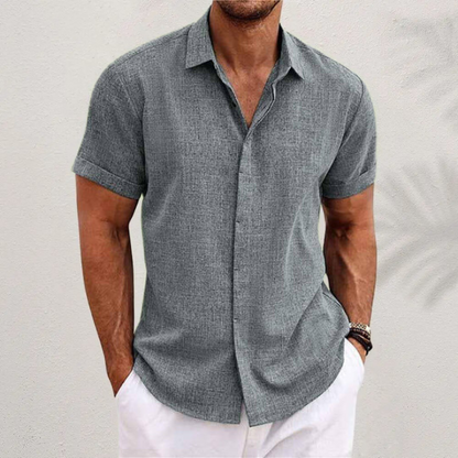 Moritz | Men's Linen Shirt with Breathable Fabric | Casual Summer Essential