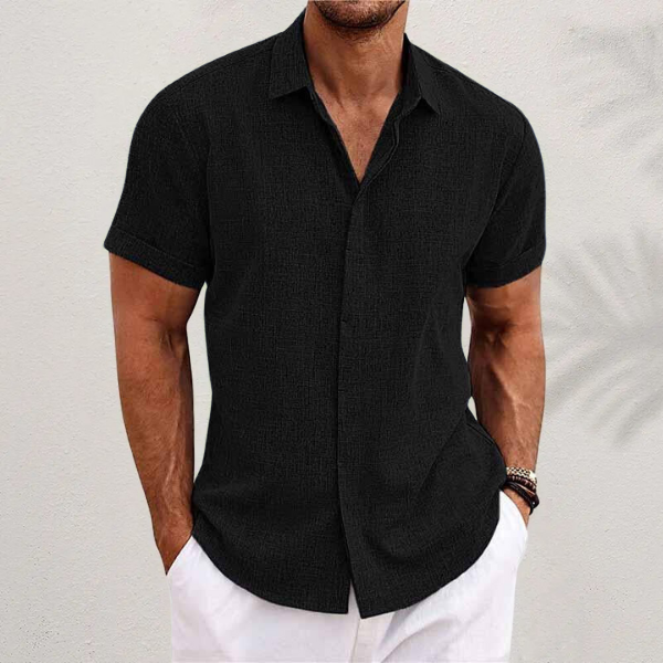 Moritz | Men's Linen Shirt with Breathable Fabric | Casual Summer Essential