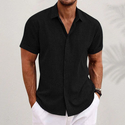 Moritz | Men's Linen Shirt with Breathable Fabric | Casual Summer Essential