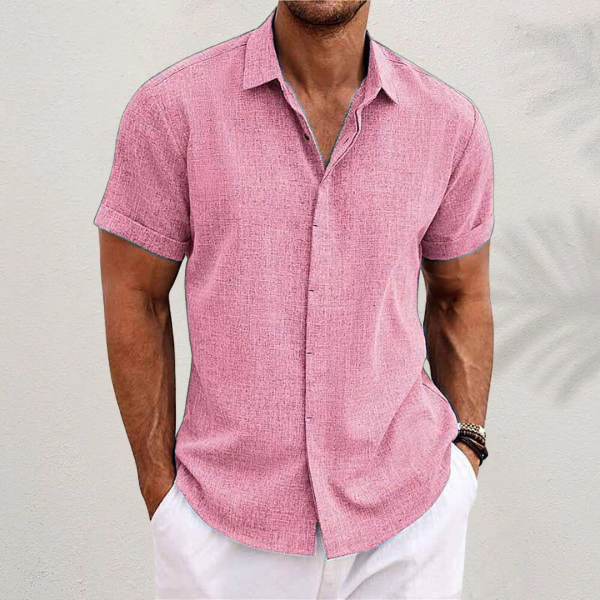 Moritz | Men's Linen Shirt with Breathable Fabric | Casual Summer Essential