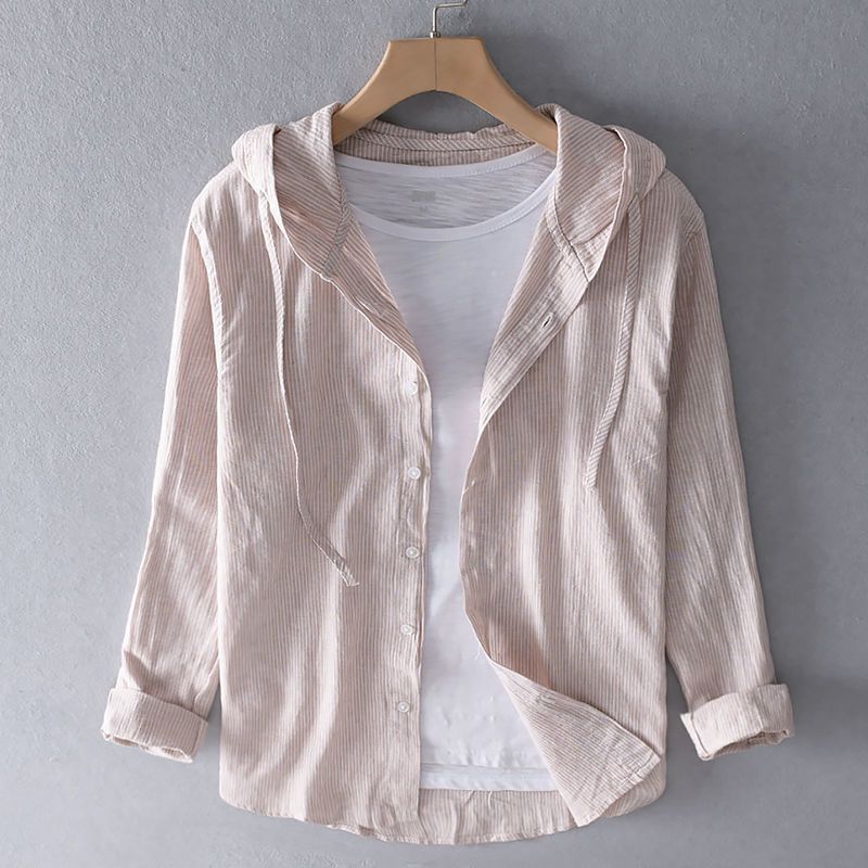 Nova Collection | Linen Hoodie with Tailored Relaxed Fit | Lightweight Comfort for Effortless Style
