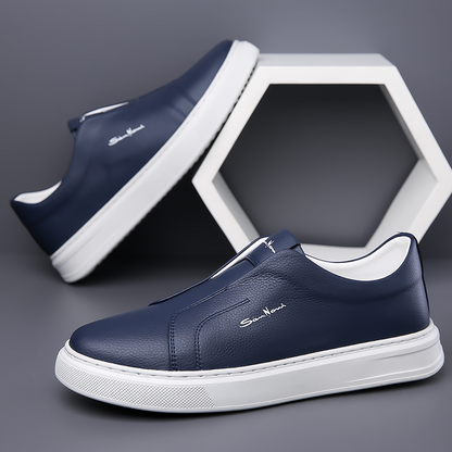 Nova Collection | Premium Vegan Leather Sneakers with No-Lace Design | Stylish and Comfortable Footwear for Everyday Wear