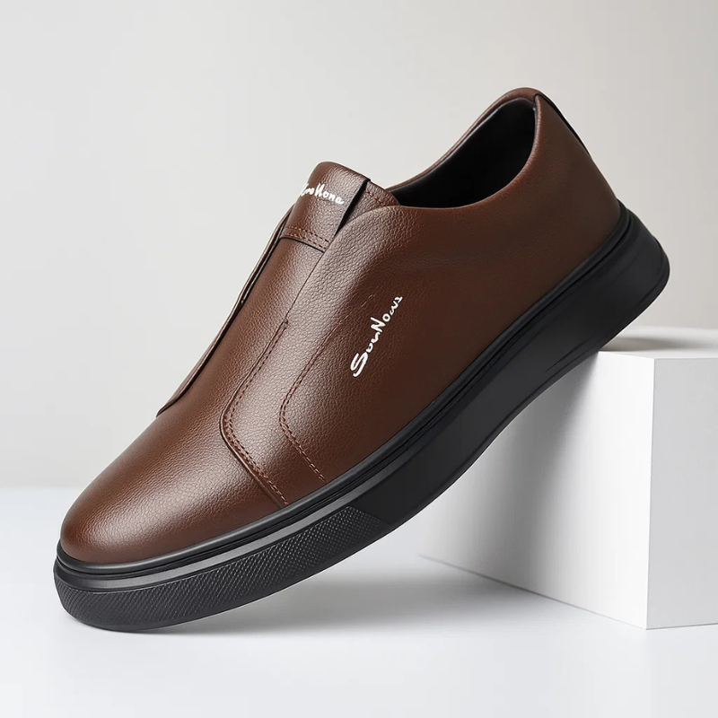 Nova Collection | Premium Vegan Leather Sneakers with No-Lace Design | Stylish and Comfortable Footwear for Everyday Wear