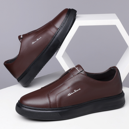 Nova Collection | Premium Vegan Leather Sneakers with No-Lace Design | Stylish and Comfortable Footwear for Everyday Wear