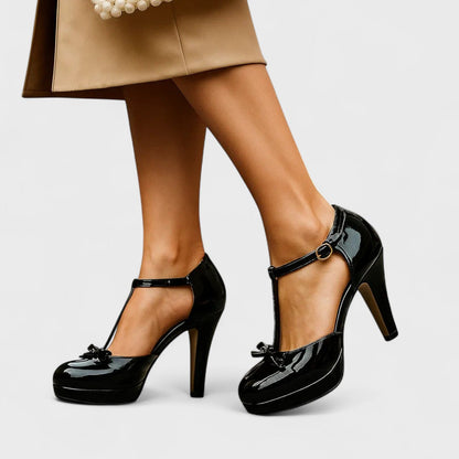 Oriah Collection | Women's Heels with Padded Insole & Slip-On Design | Elegant Footwear for Comfort and Style