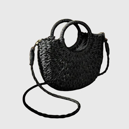 Pauline | Women's Handbag with Organic Texture & Rounded Silhouette | Stylish Accessory for Effortless Summer Charm