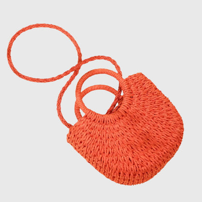 Pauline | Women's Handbag with Organic Texture & Rounded Silhouette | Stylish Accessory for Effortless Summer Charm