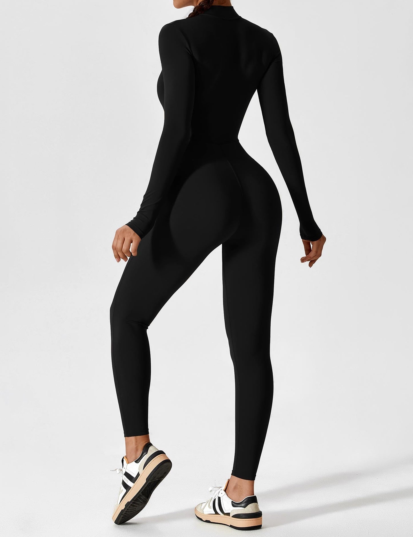 Penelope | Women's Set - Elegant Long Sleeve Zip Two Piece Set for Effortless Summer Style