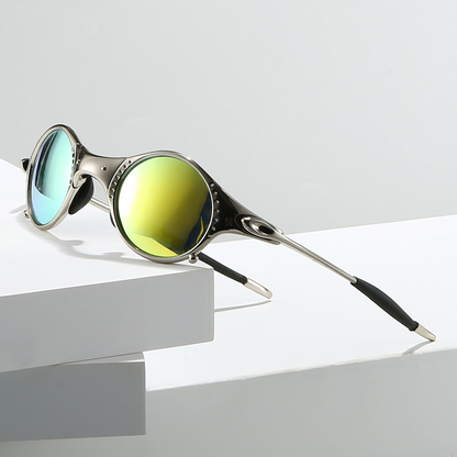 Polarized Sunglasses with Gripsure Technology | Steampunk Style for Active Outdoor Adventures