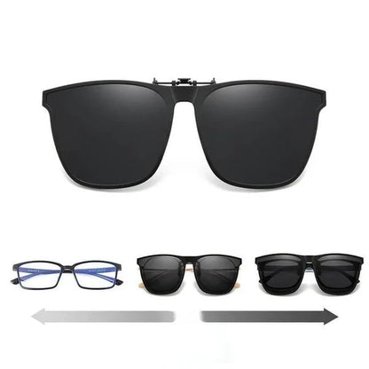 QuickShade | Clip-On Polarized Sunglasses with UV400 Protection | Lightweight Design for Instant Sun Protection
