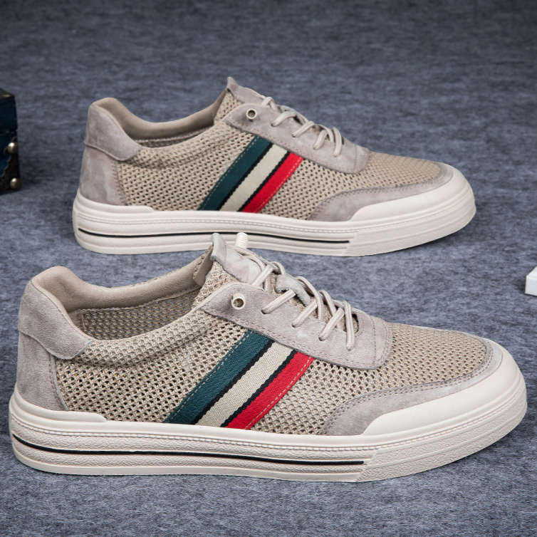 Retro Sport Sneakers | Breathable Mesh with Suede Overlays for All-Day Comfort