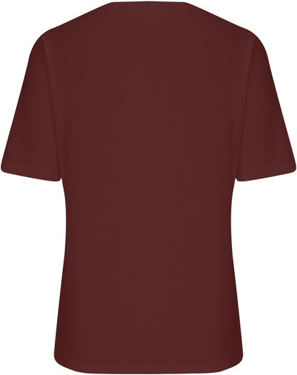 Risamund | Women's Shirt with Minimalist Design & Short Sleeves | Versatile Classic Fit for Everyday Elegance