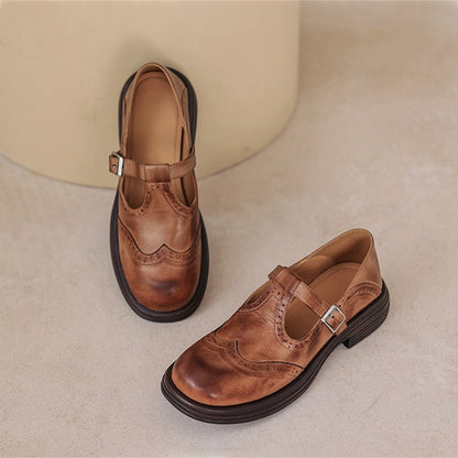 Risla Collection | Women's Flats with Classic Strap Design | Elegant Flat Shoes for Everyday Comfort