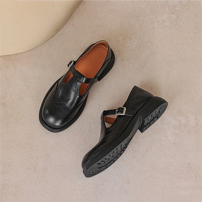 Risla Collection | Women's Flats with Classic Strap Design | Elegant Flat Shoes for Everyday Comfort