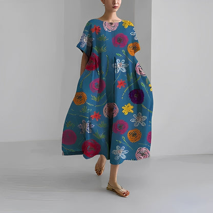 Ronja | Women's Summer Dress with Lightweight Fabric | Relaxed Fit for Everyday Comfort