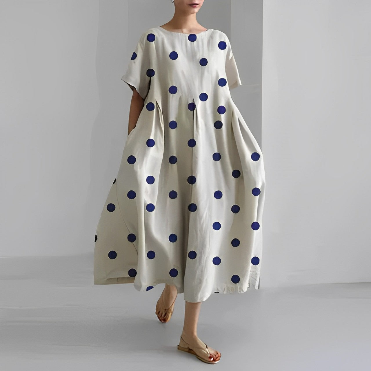 Ronja | Women's Summer Dress with Lightweight Fabric | Relaxed Fit for Everyday Comfort