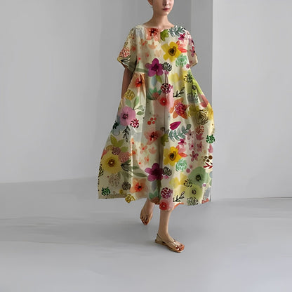 Ronja | Women's Summer Dress with Lightweight Fabric | Relaxed Fit for Everyday Comfort