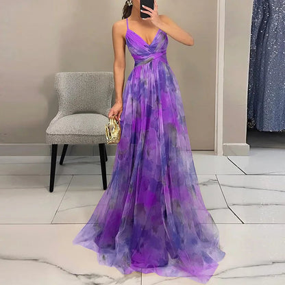 Ruby Collection | Women's Floral Maxi Dress with Adjustable Fit | Effortless Style for Summer Weddings