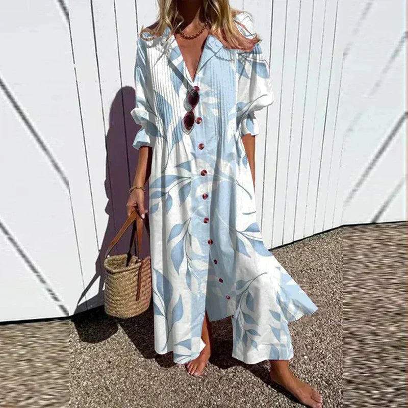 Fleuria™ Boho Floral Maxi Dress — Lightweight & Flowing 5