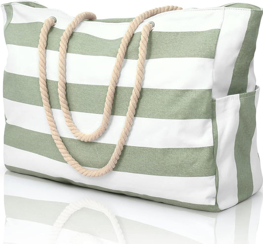 SandAway | Waterproof Beach Tote with Large Capacity & Pockets | Organized Design for Stress-Free Adventures